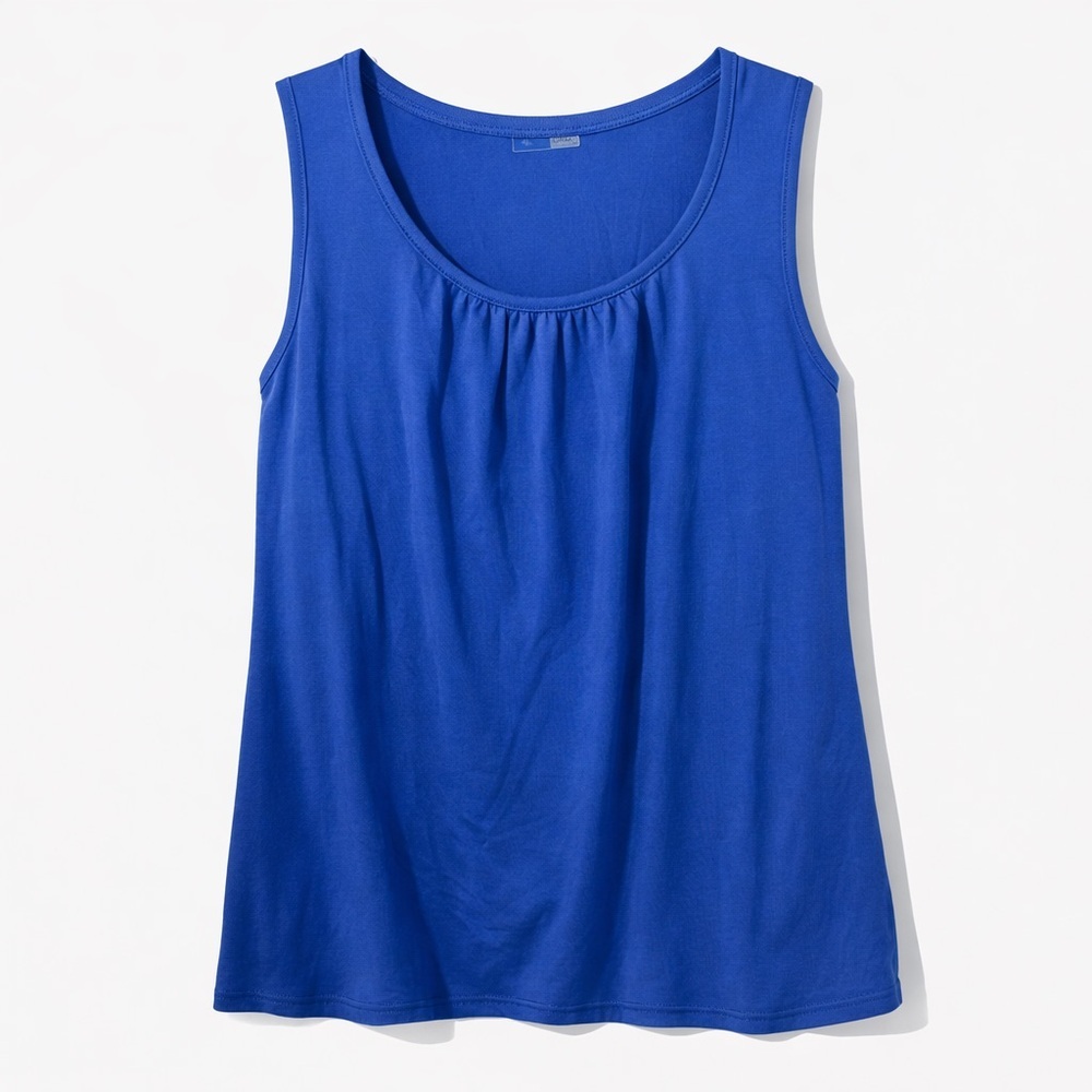 Eddie Bauer Vibrant Blue Sleeveless Top